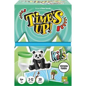 Time's Up Kids Card Party Guessing Game French Version Panda- Age 4+ New Sealed